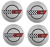 1986-1990 C4 Corvette Wheels Center Caps Package